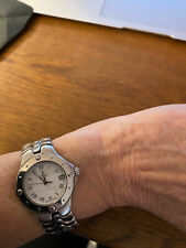 Ebel Damenuhr Sportwave Stahl silber 26 Durchmesser