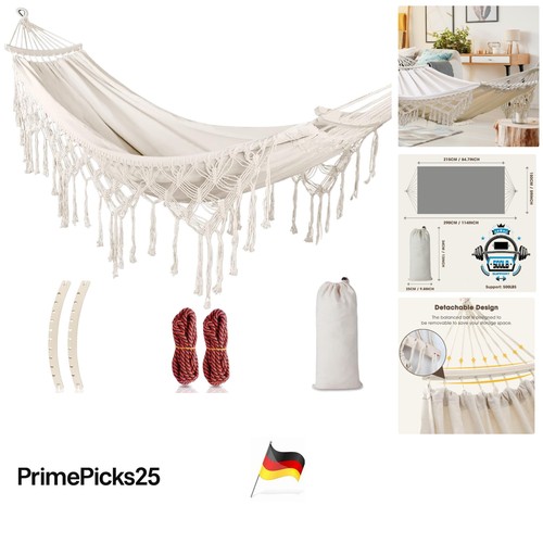 Hängematte boho stil - hängematte, 290cm