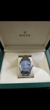 Rolex Datejust II 41mm Azzuro Blau Römische Ziffern Oysterband 2015