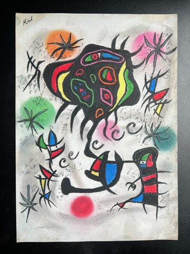 Joan miro zeichnung - (handmade),
