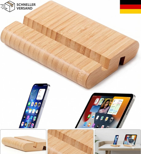 Tablet ständer bambus - ständer, bambus,