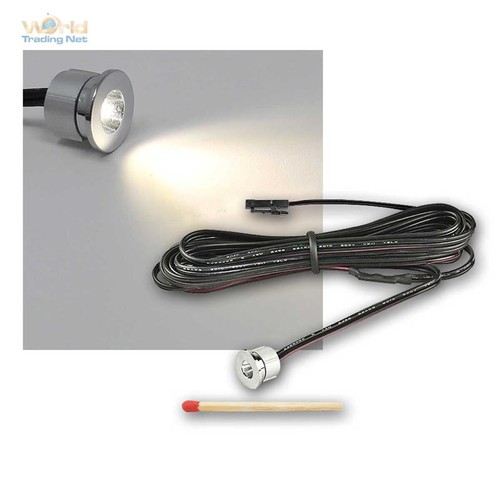 Led mini spot star chrom - led, mini-spot