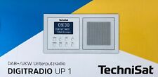 TechniSat UP 1 DigitRadio DAB+ Bluetooth Digitalradio Unterputz weiß Verp.beschä
