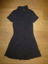 H&M DIVIDED Kleid Minikleid Shirtkleid gerippt stretch gr  M 170 Cosplay EMO