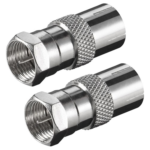 Stecker koax kupplung - f-stecker,