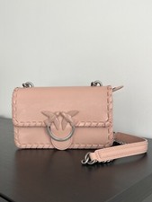 PINKO Tasche/Umhängetasche CLASSIC LOVE BAG SIMPLY aus Leder/ Rosa/ Top Zustand