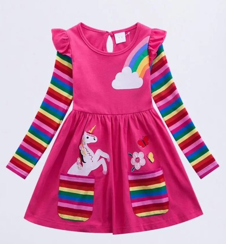 Süßes mädchen kleid - mädchen,