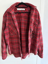 Off white flanell hemd - hemd, fw19