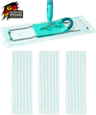 Leifheit Profi XL Micro Duo Cotton Wischbezüge Mikrofaser Bodenwischer Set 3 Stü