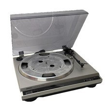 ONKYO CP-1200A Auto-Return Drive Turntable LP Plattenspieler Silber / Defekt