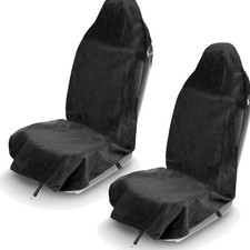 2X Frottee Autositzschoner