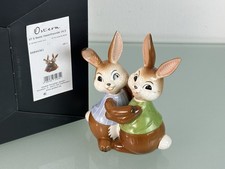 Goebel Hase Figur "Beste Hasenfreunde" 14,5 cm. Top Zustand