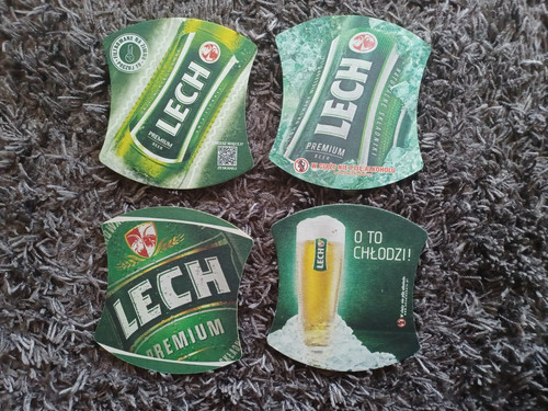 Lech bierdeckel 4 coaster - lech,