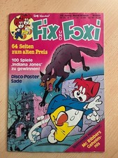 Fix und Foxi  33. Jahrg.  Band  3/1985 -  Pabel/Gevacur  ( Z 1-2 ) - mit Poster