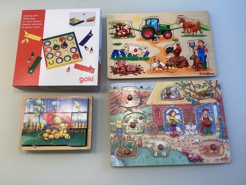 Spielepaket holzspielzeug - spielepaket,