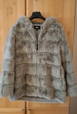 DKNY Damen Fell Jacke Gr. M