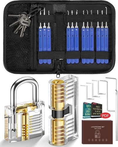 Lockpicking set teilig mit - set, 25-teilig