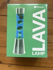 FISURA Lavalampe Blau und