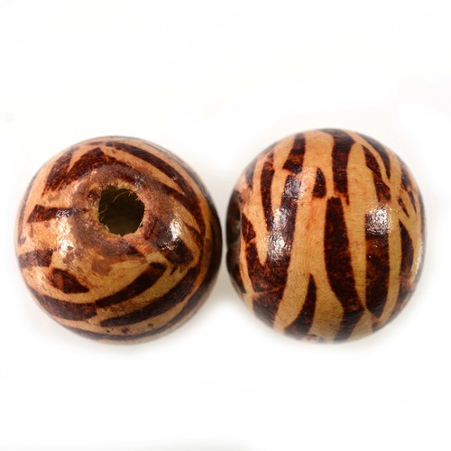 100 holzperlen rund 20x18mm - rund,,