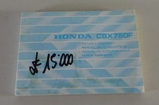 Manual / Handbook Honda CBX