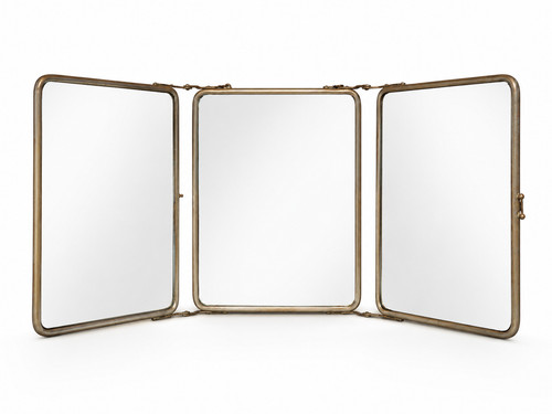 Triptychon frisierspiegel wand - triptychon,