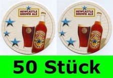 50 Stück Bierdeckel Newcastle