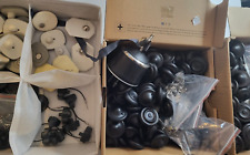 Diverse Sicherungsetiketten Warensicherung Magnet Hartetiketten Nadeln schwarz