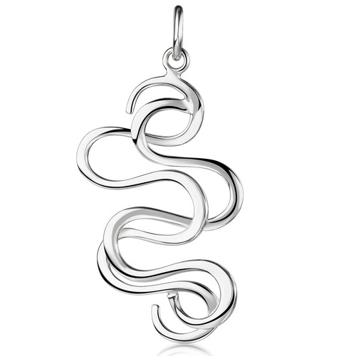 Materia damen anhänger - materia, silber