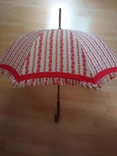 Sonnenschirm Flanierschirm Schirm Vintage, Griff aus Holz,  sehr gut erhalten