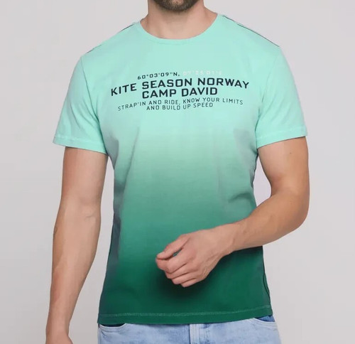 Camp david shirt grau gr - t-shirt,
