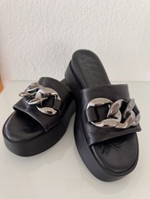 Tamaris pantoletten leder - pantoletten,