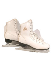 Schlittschuhe für Mädchen, weiß, Gr. 31