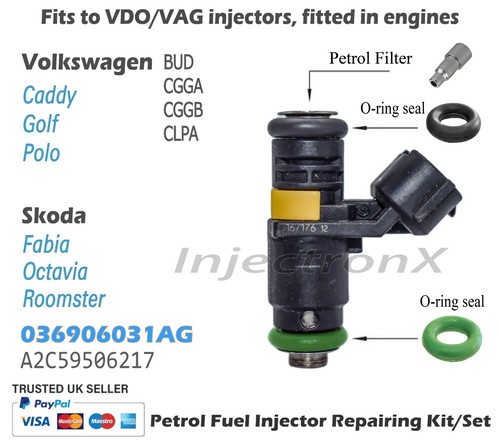 Fuel injector reparatursatz - injector,