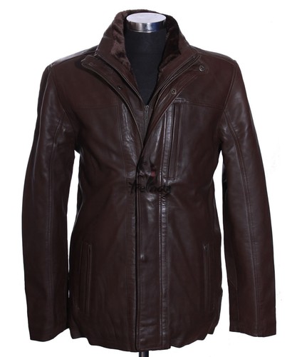 Klassische herren lederjacke - herren,