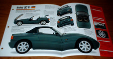 1991 bmw spec sheet - 1991,