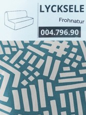 Ikea LYCKSELE Bezug 2er Bettsofa Tutstad bunt 004.796.90 Wechselbezug NEU OVP