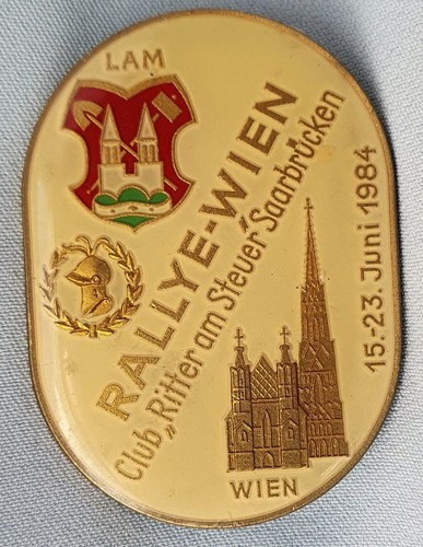 Alte plakette badge oldtimer - alte,