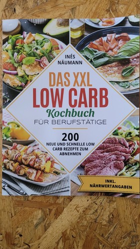Buch xxl low carb - carb, kochbuch