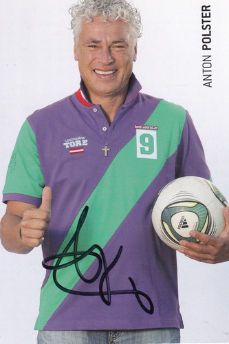 Autogramm toni polster - -,