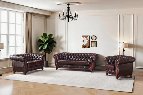 Chesterfield sofagarnitur - chesterfield,
