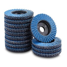 12 Stück 50mm Fächerscheiben Feine Oberfläche Fächerscheibe 60 Korn Winkelsch...