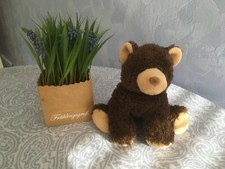 Nanu Nana Stofftier Kuscheltier Plüschtier Bär oder Hund, braun, stehend
