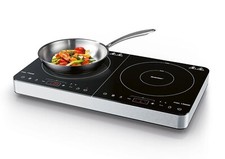 SC SDI3500E1 Induktion Doppel Kochplatte Herdplatte Kochfeld 3500W Timer Touch