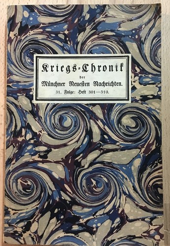 Kriegs chronik der münchner - kriegs-chronik,