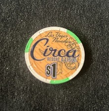 Circa Casino * 1,00$ Poker Chip * Las Vegas * FREMONT STREET * selten