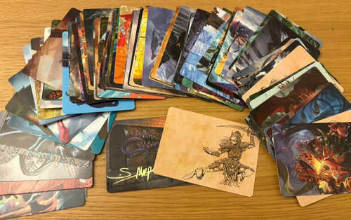 100 art cards magic the - magic,