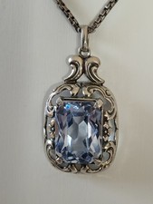 Jugendstil Silber Anhänger