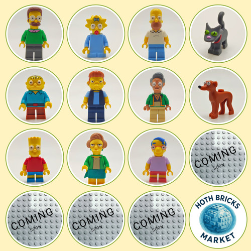 Lego simpsons minifiguren - simpsons,