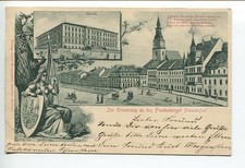 AK Heimatfest Frankenberg bei Chemnitz (1771), 1902, Lithographie