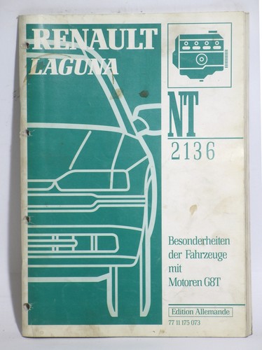 Renault laguna handbuch nt2136 - handbuch,